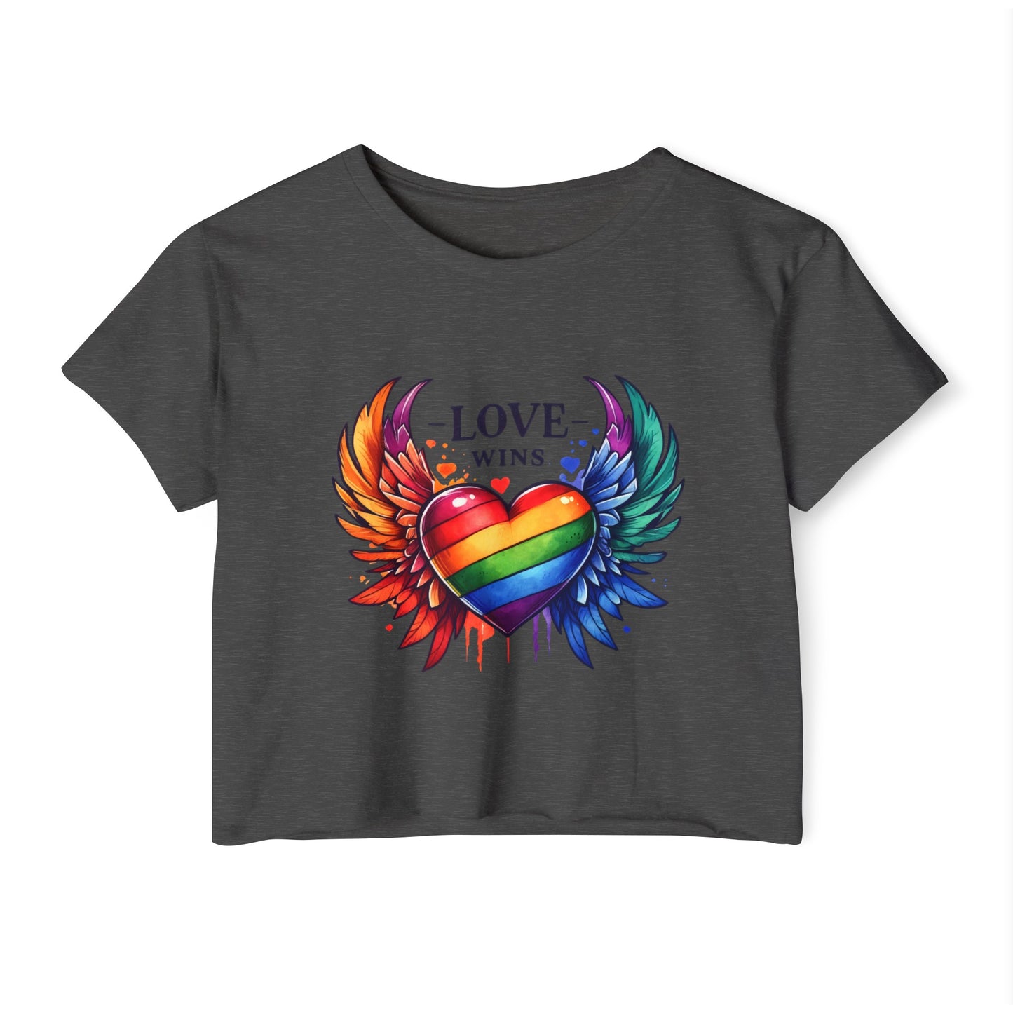 Pride Month Love Crop Top