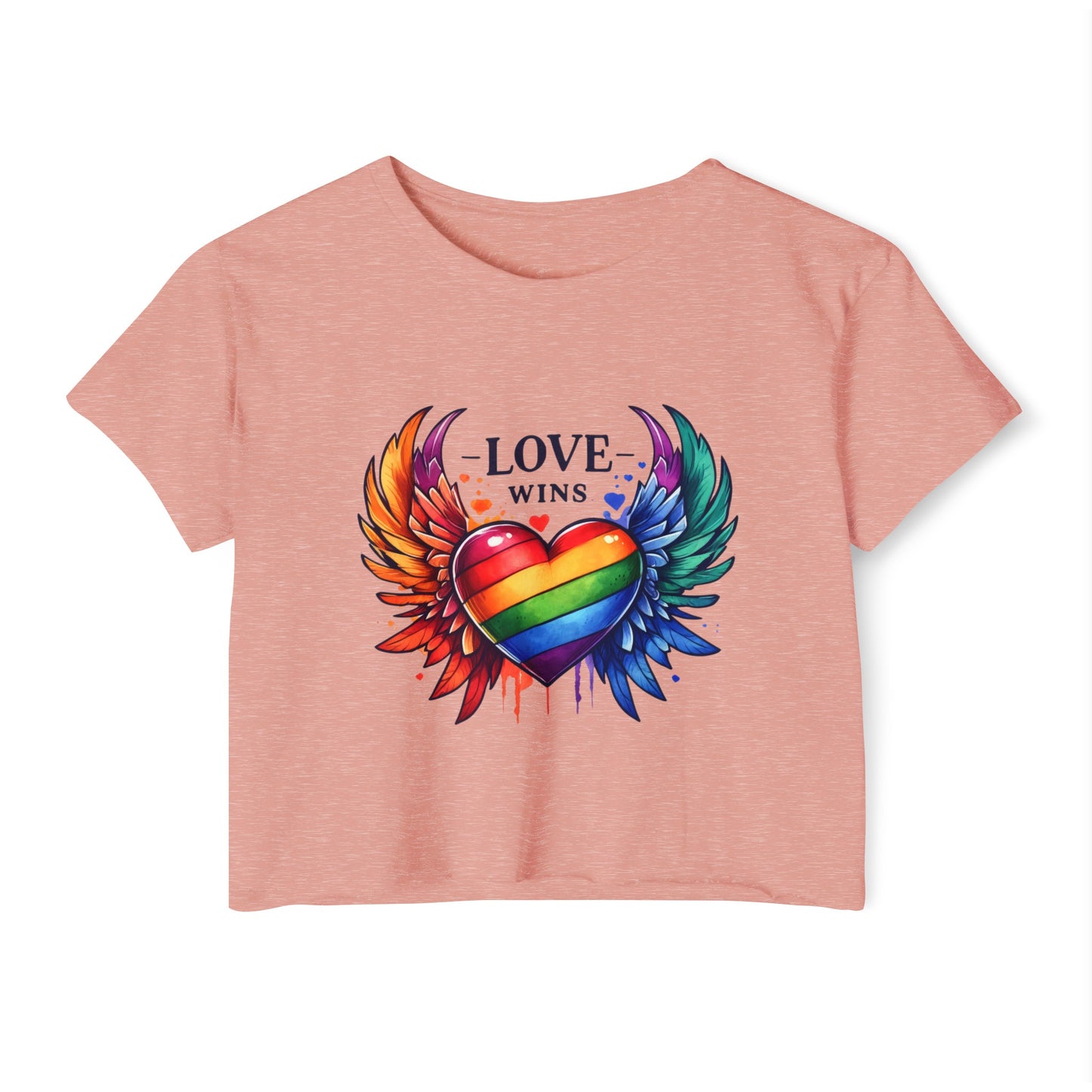 Pride Month Love Crop Top