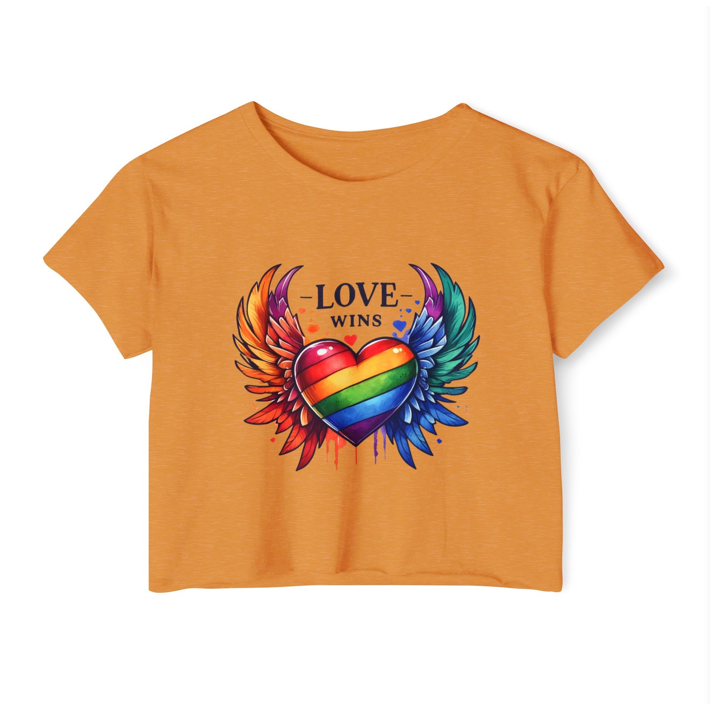 Pride Month Love Crop Top