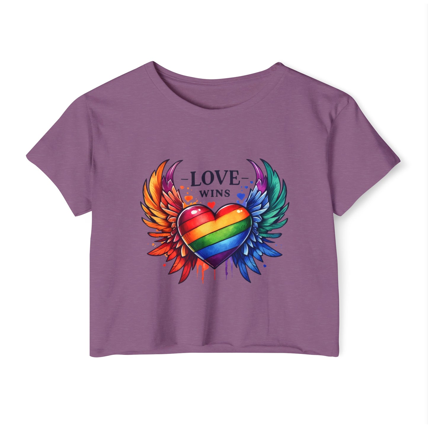 Pride Month Love Crop Top