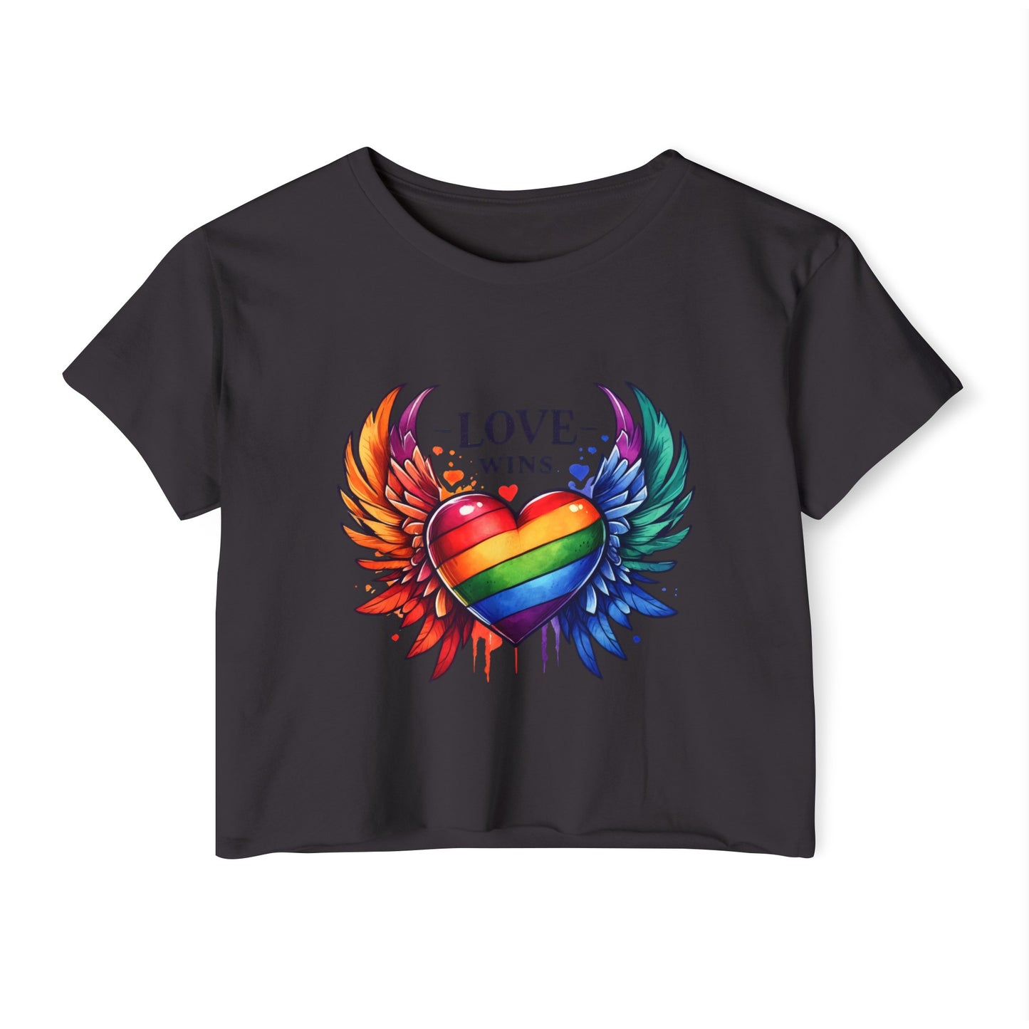 Pride Month Love Crop Top