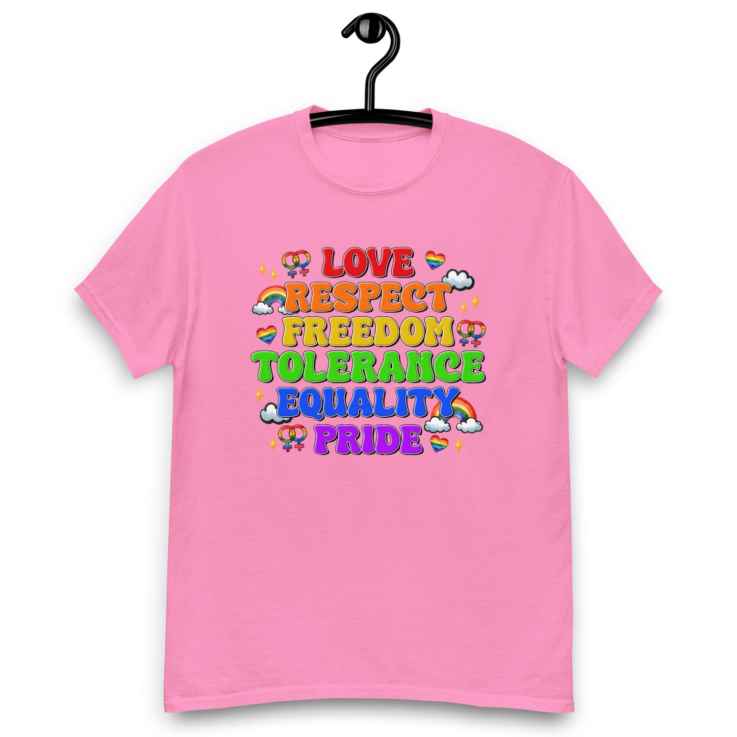 Love and respect Pride T shirt