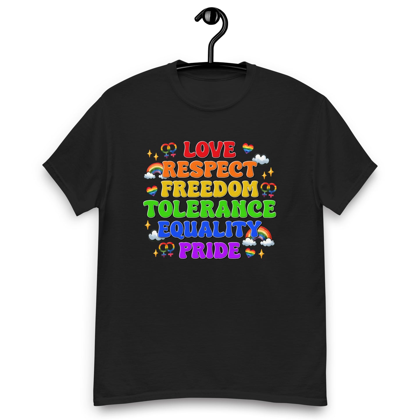 Love and respect Pride T shirt