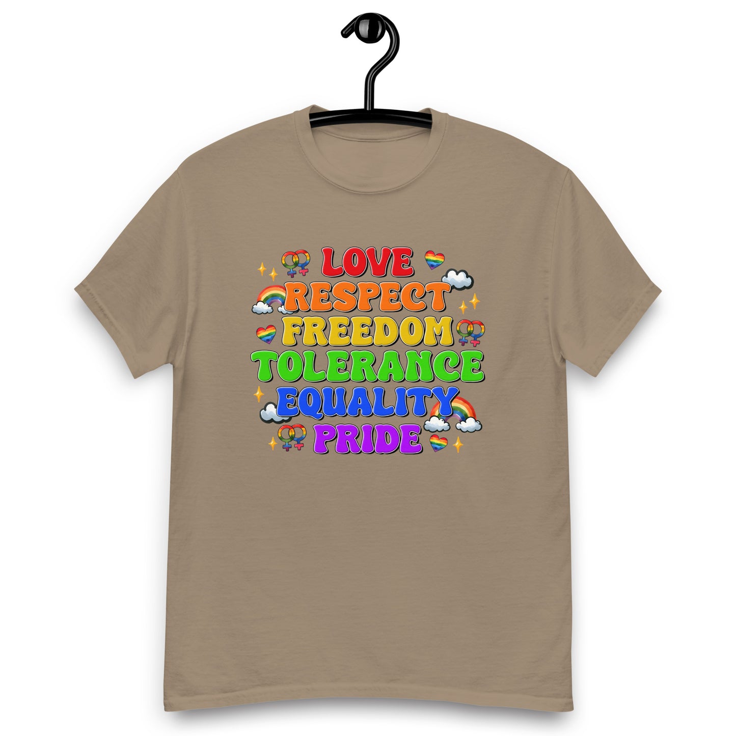 Love and respect Pride T shirt