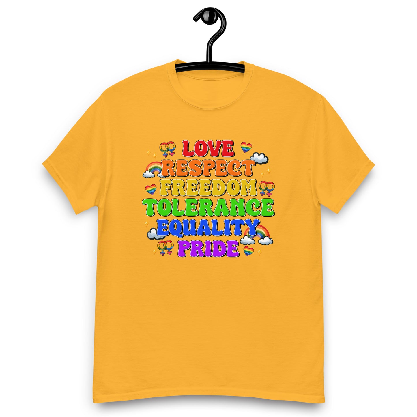 Love and respect Pride T shirt