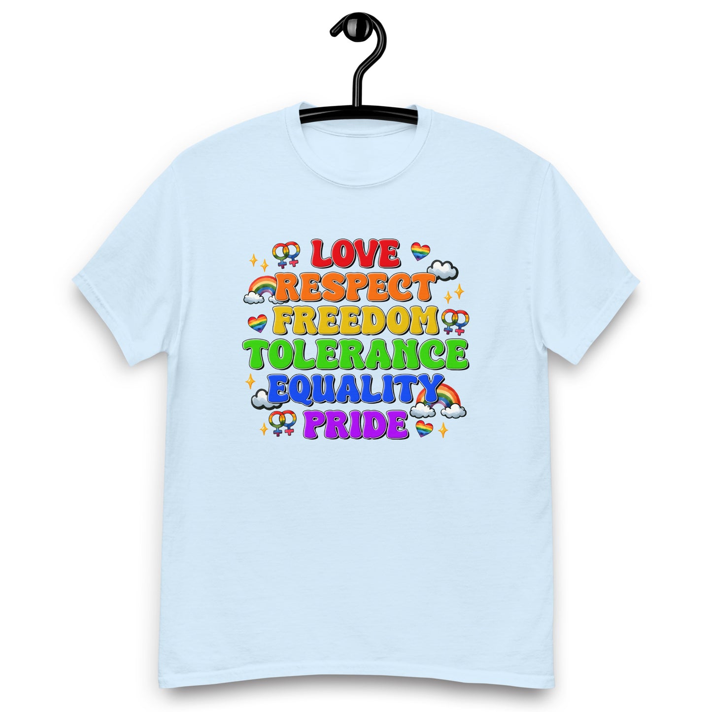 Love and respect Pride T shirt