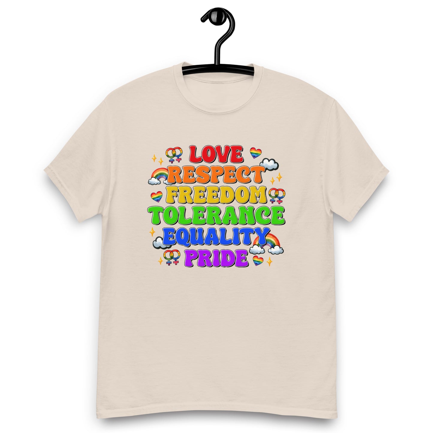 Love and respect Pride T shirt