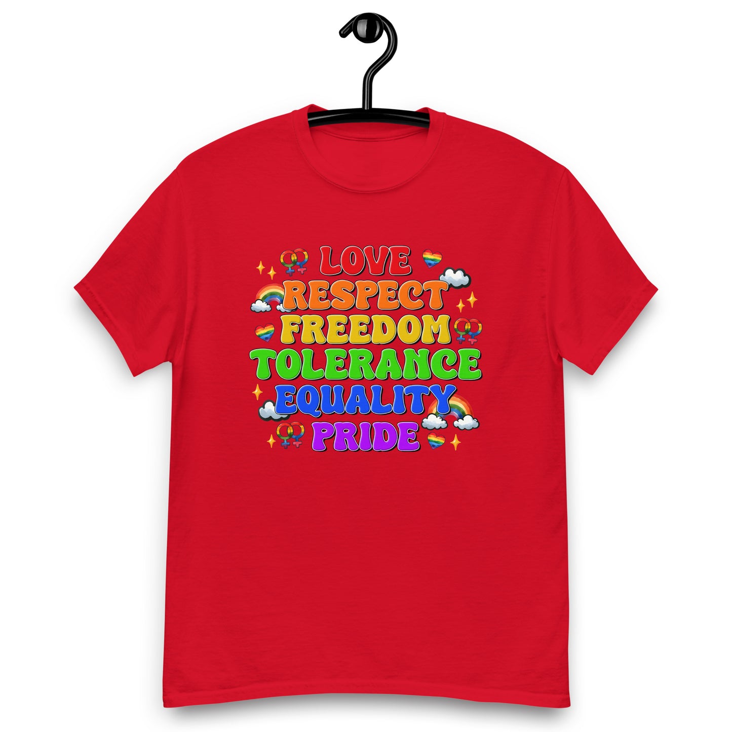 Love and respect Pride T shirt