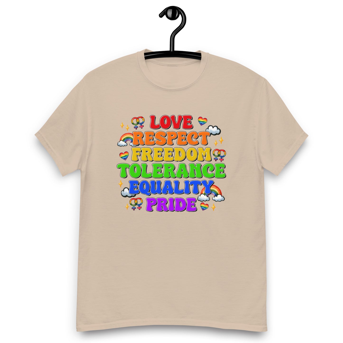 Love and respect Pride T shirt