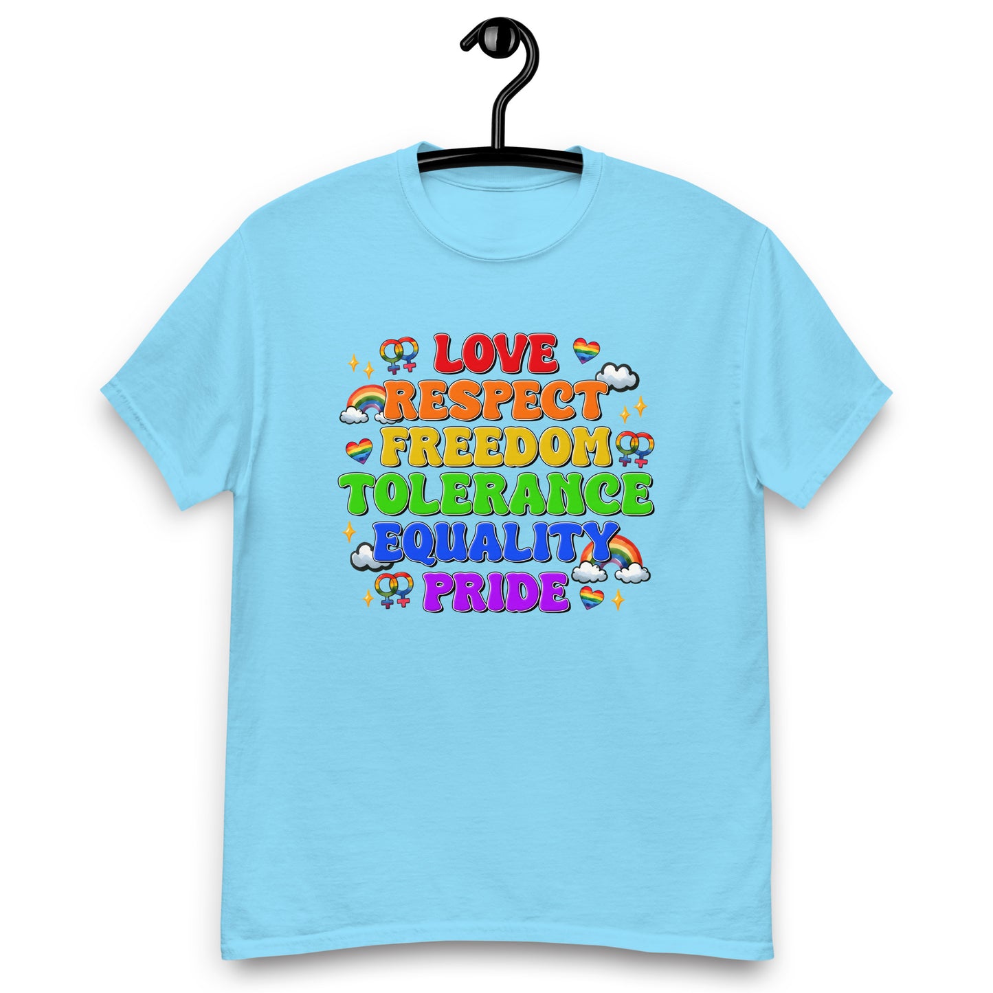 Love and respect Pride T shirt