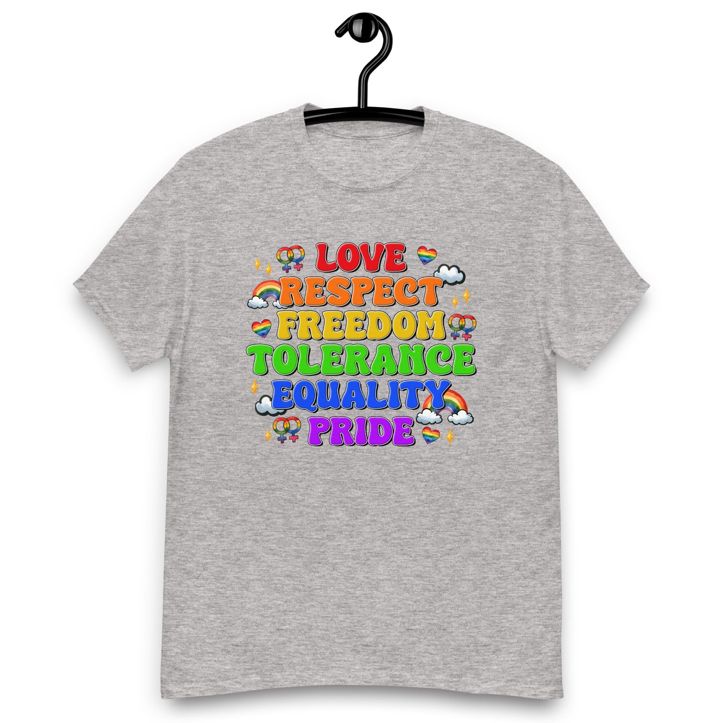 Love and respect Pride T shirt