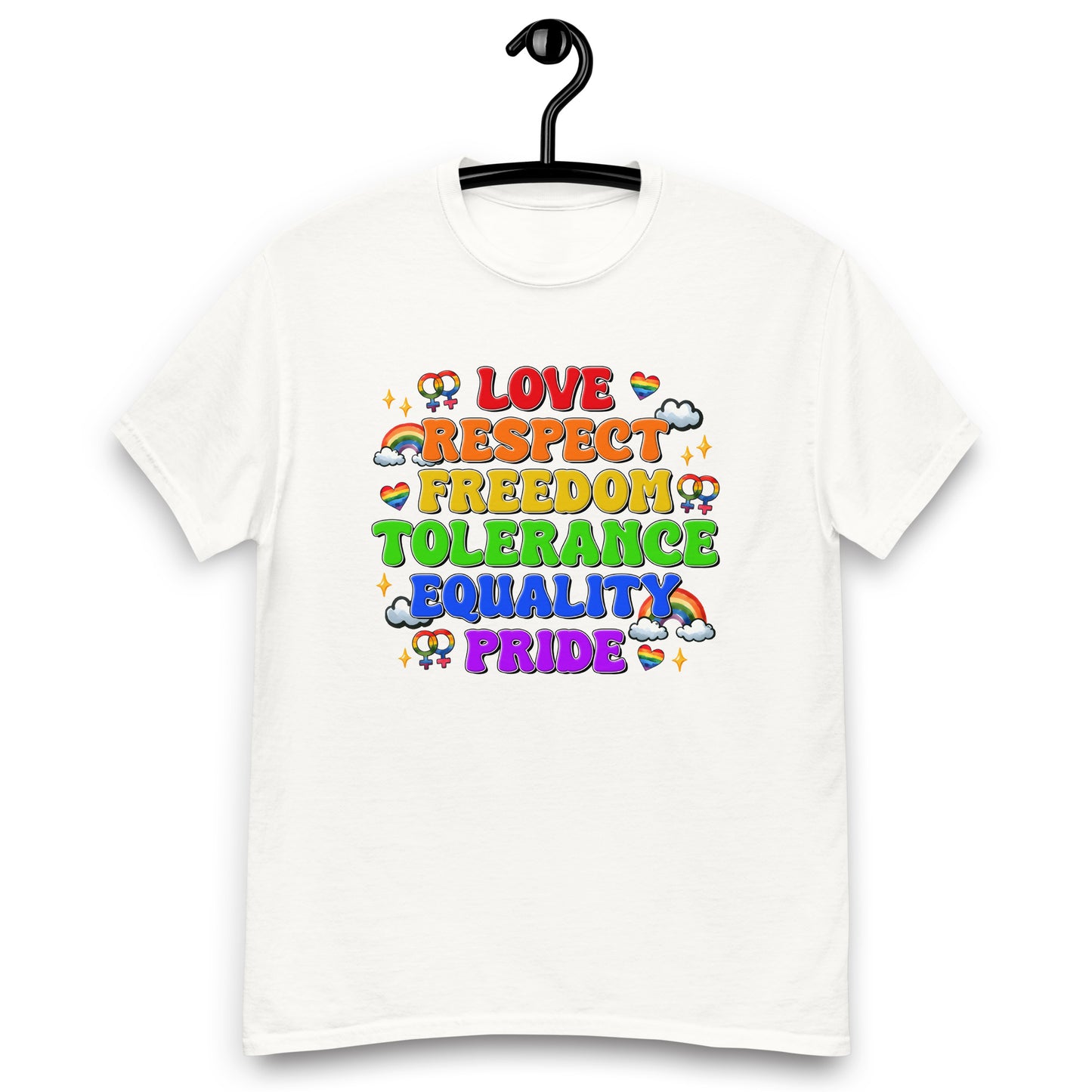 Love and respect Pride T shirt